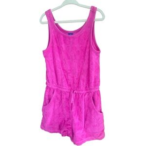 Old Navy Sleeveless Terry Cinched-Waist Romper/Jumpsuit